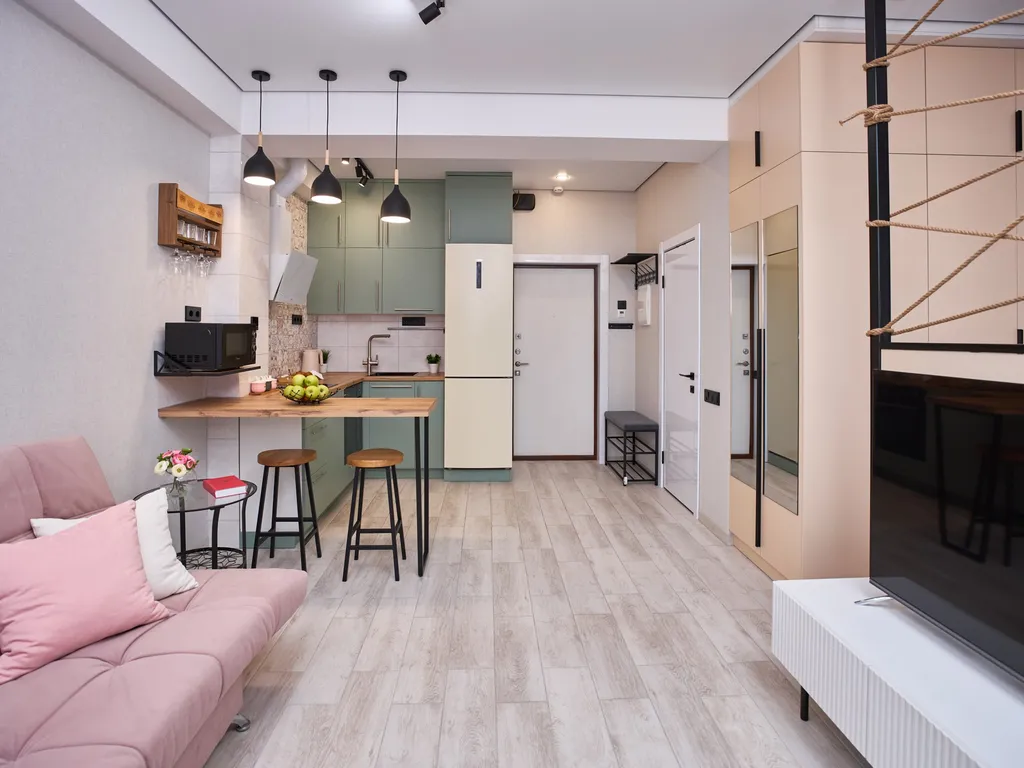 Квартира с балконом и видом на море Фестивальный ЛаМар 4