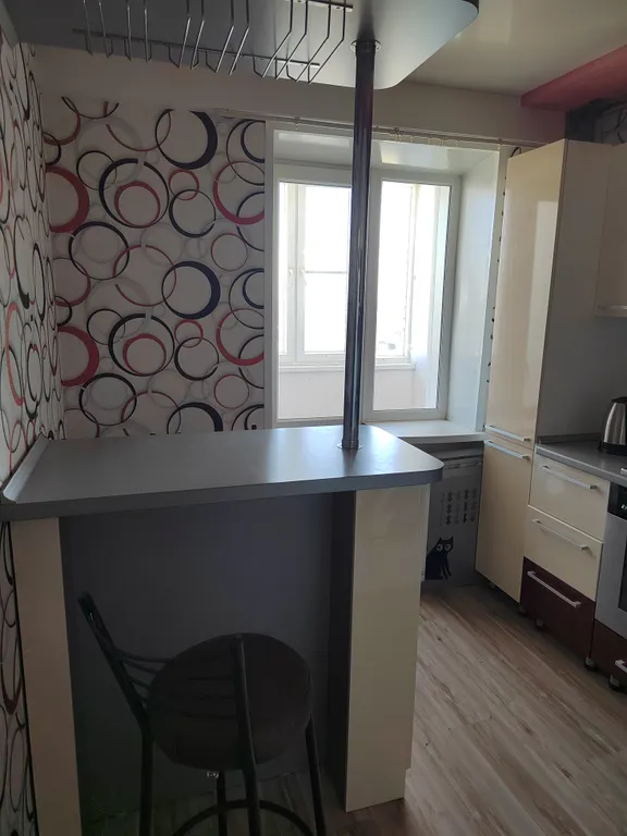 Современная квартира с большой кухней в центре города