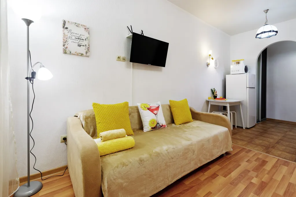 Дизайнерская квартира Апельсиновый поцелуй