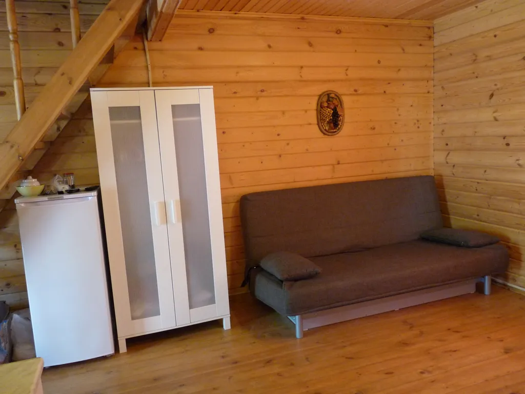 Сруб у моря