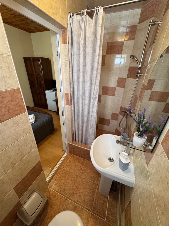 Квартира Квартира Двухместный номер с 1 кроватью и балконом — Адлер