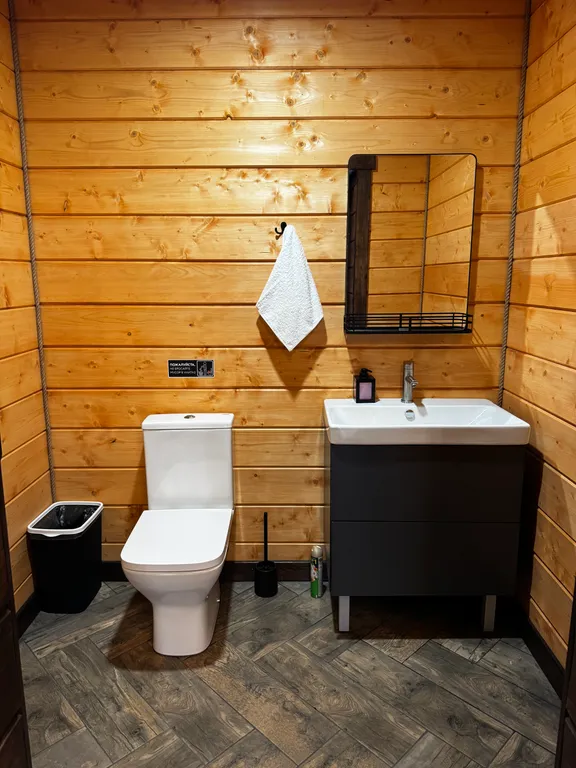 Домик в лесу с русской баней