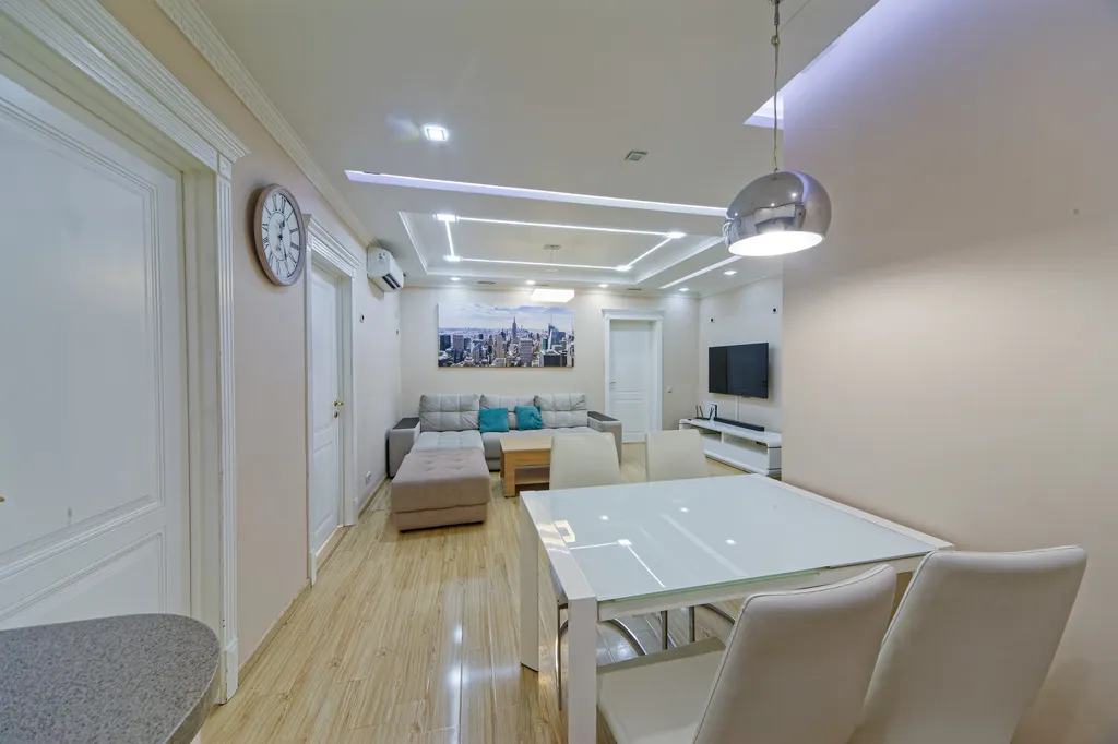 Квартира Евро-дизайнерская квартира 3 спальня 2 санузла 15 мин до Кремля — Москва