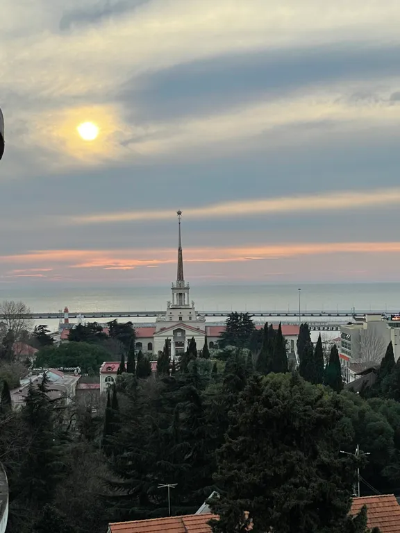 Квартира Квартира Панорамный вид на Морпорт и закат — Сочи