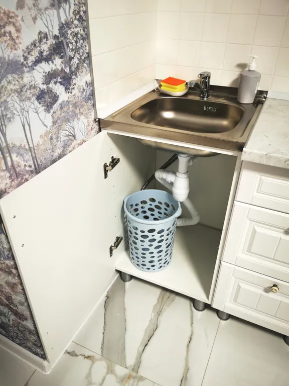 Уютная студия с боковым видом на море