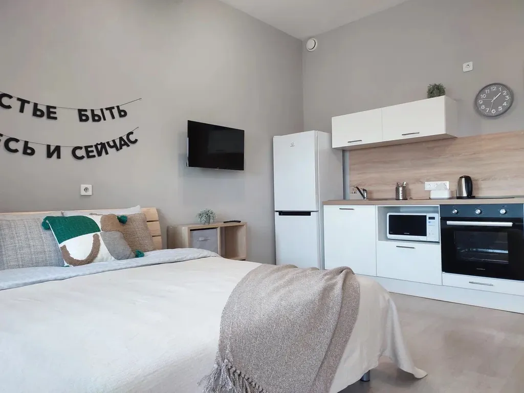 Уютные однокомнатные апартаменты