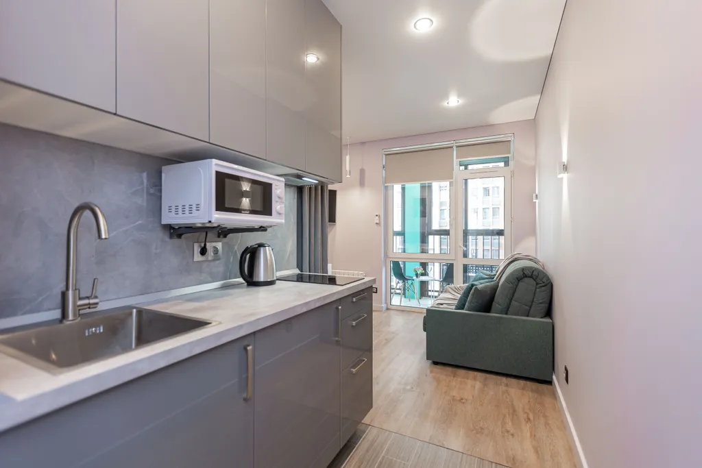 Дизайнерская студия в ЖК Прокшино Лаванда