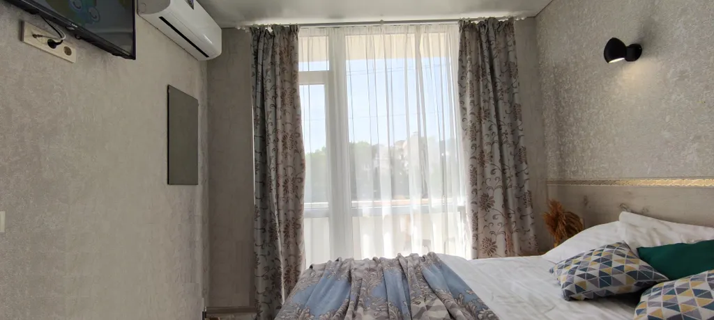 Квартира Квартира Две спальни с балконами отпление кухня стиралка парковка мангальн — Судак