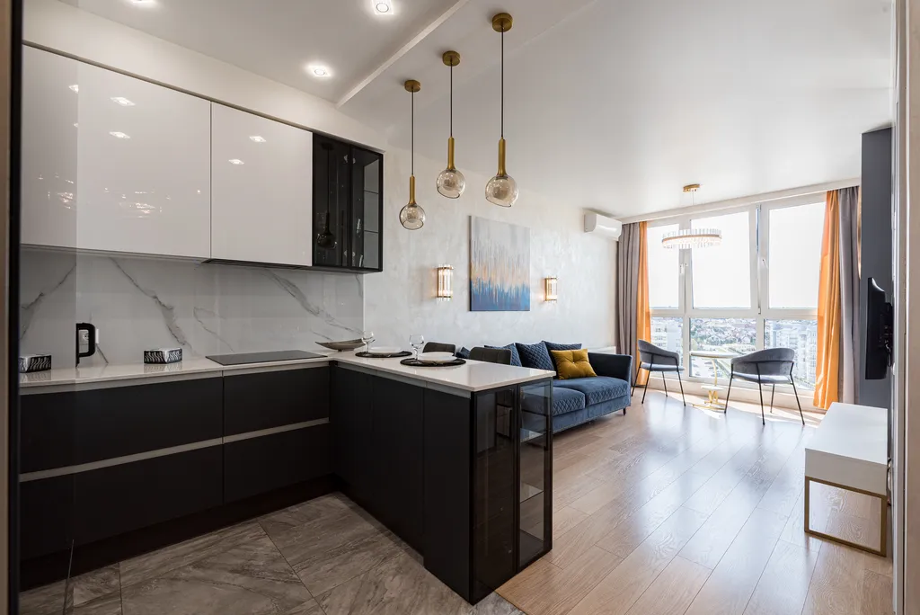 Апартаменты у Дана молл с видом на озеро