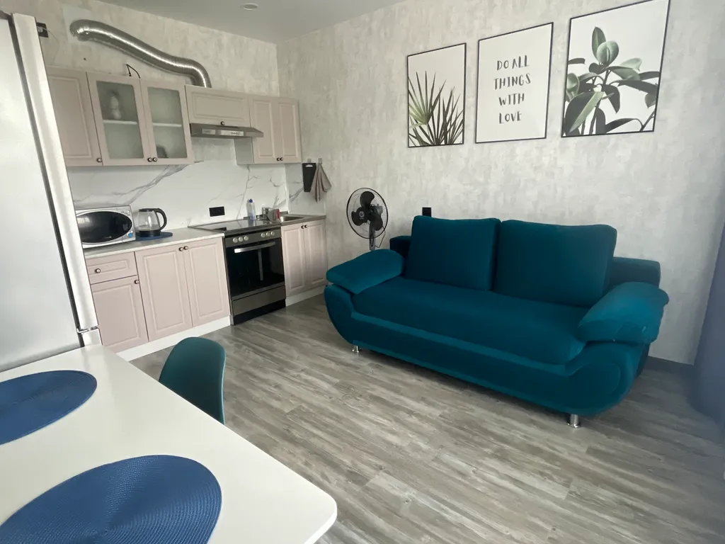 Квартира Уютная 2-комнатная студия рядом с аэропортом Толмачево — Обь