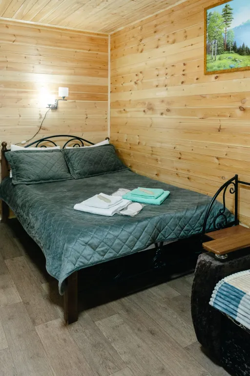 Домик номерного типа с общей террасой