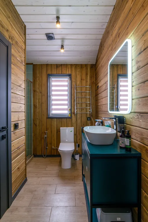 Дом с баней на дровах и гадающим кроликом