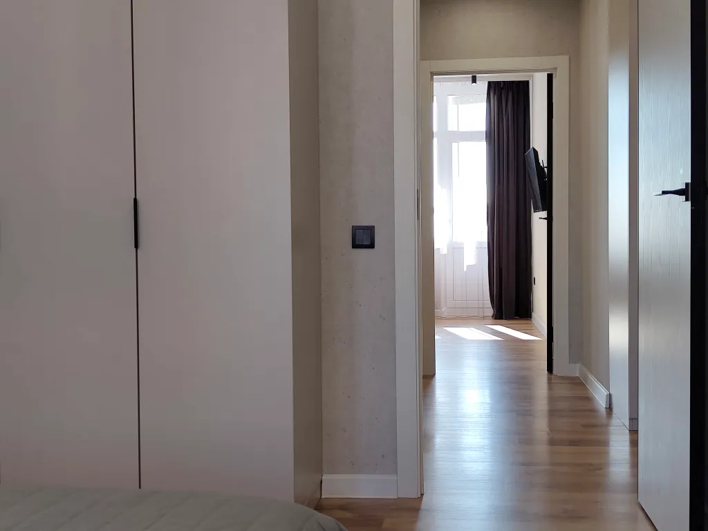 Стильная двухкомнатная квартира рядом с Экспоград-Юг