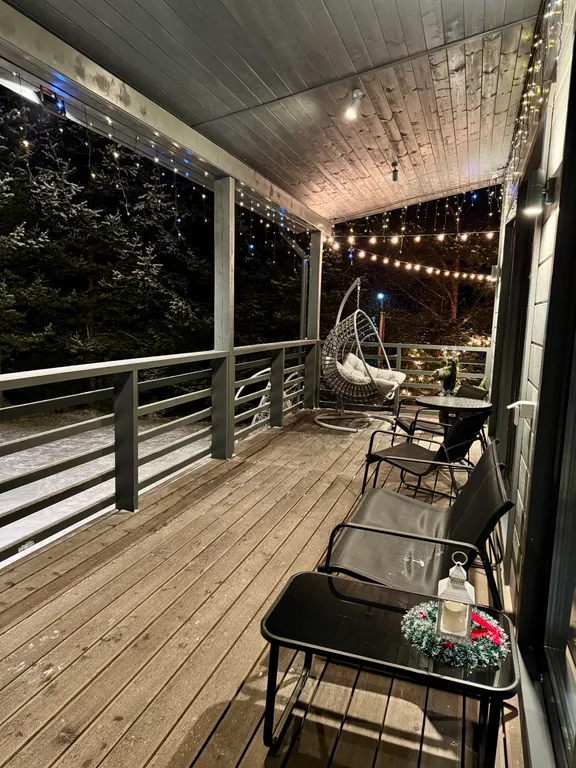 Коттедж вблизи Игоры с банным чаном