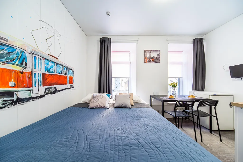 Двухместная студия в центре