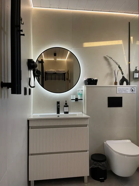 Уютный дом с сауной и чаном