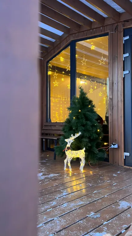 Коттедж Дом с русской баней Valent tiny для праздника или релакса — Подолино