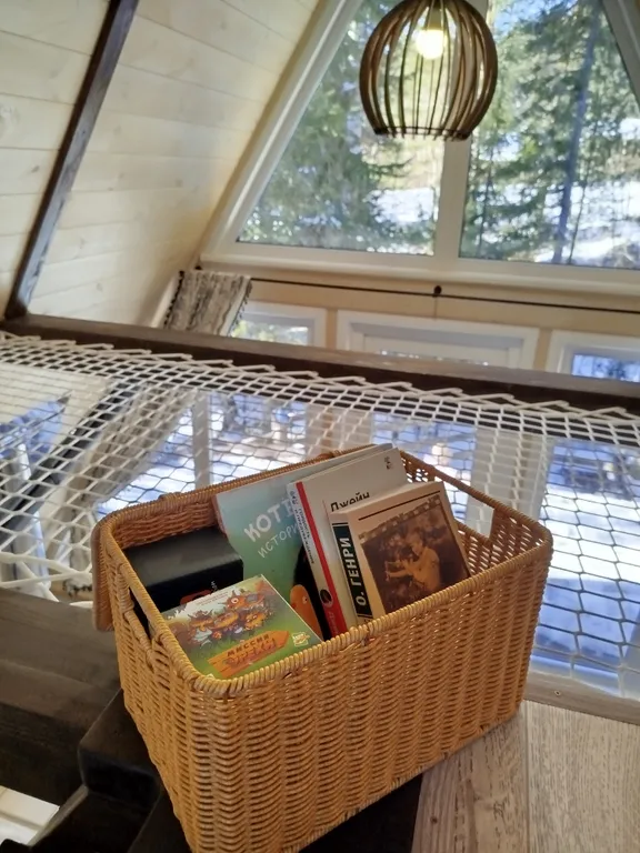 Атмосферный дом шале с видом на лес