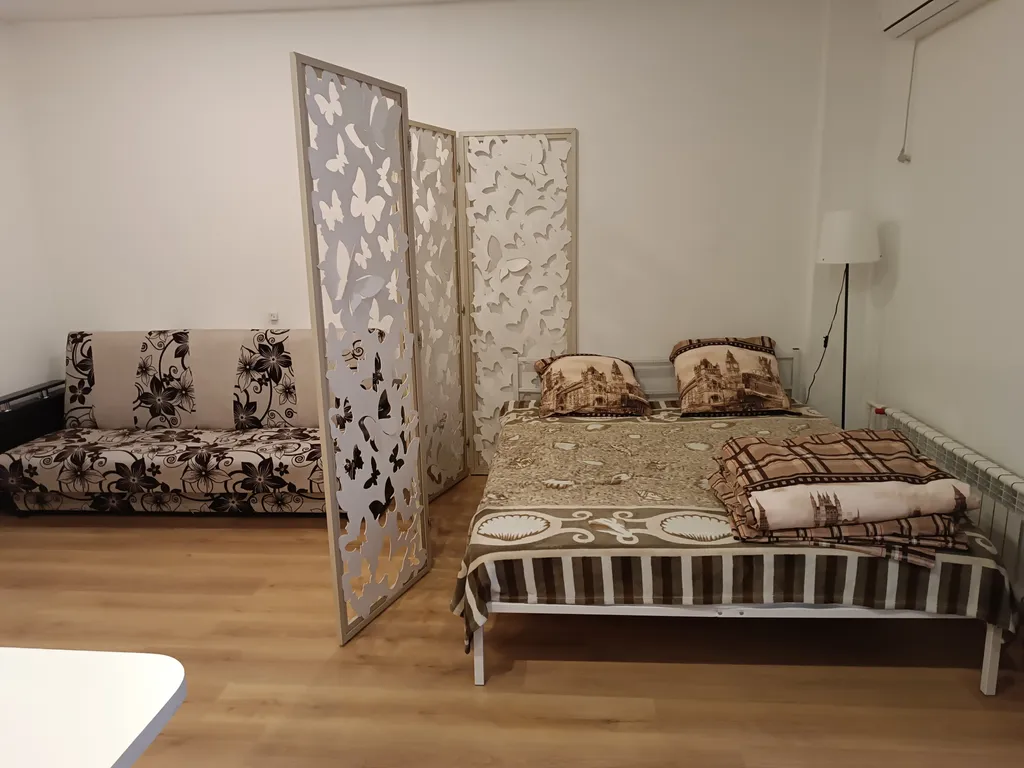 Уютная студия с видом на Волгу