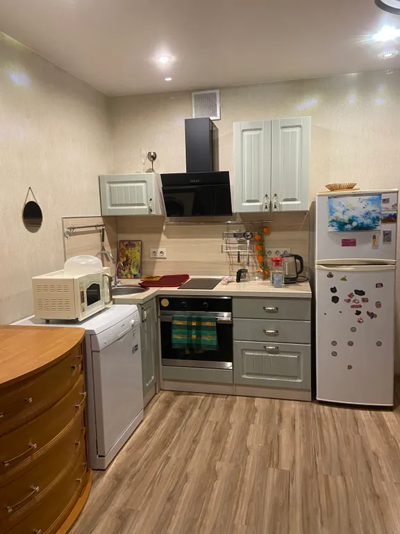 Уютная студия с красивым видом