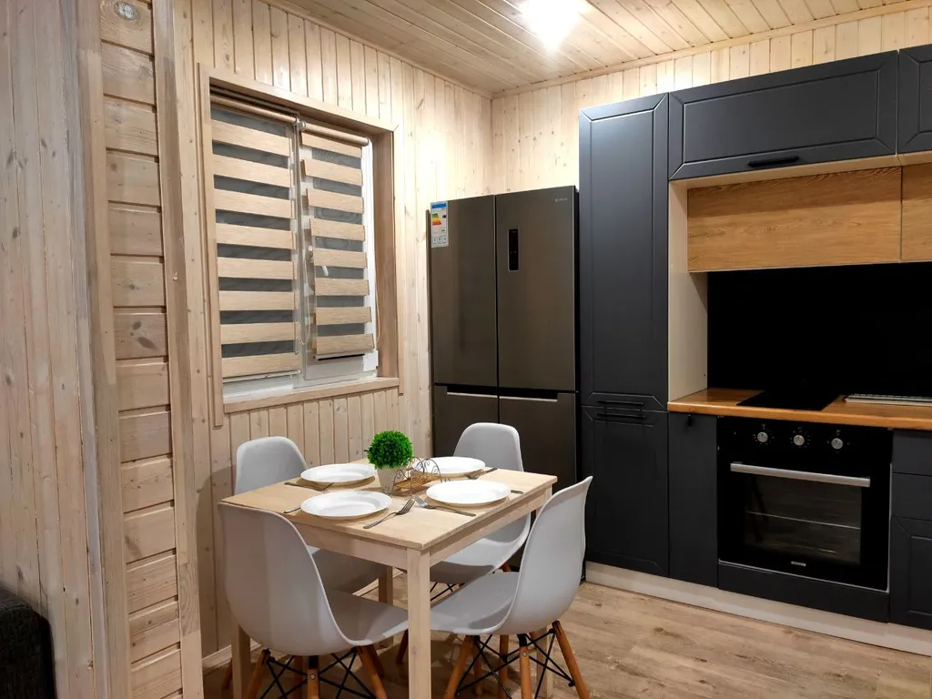 Дом с сауной на дровах