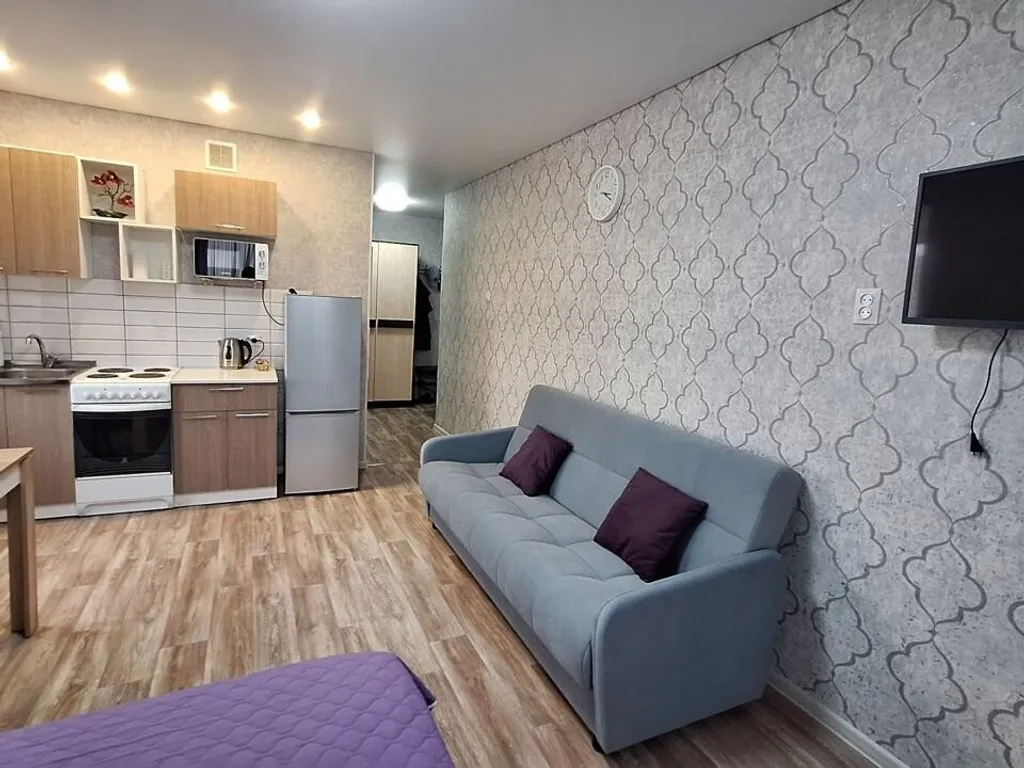 Уютная студия возле Ленты с шикарными видом на город