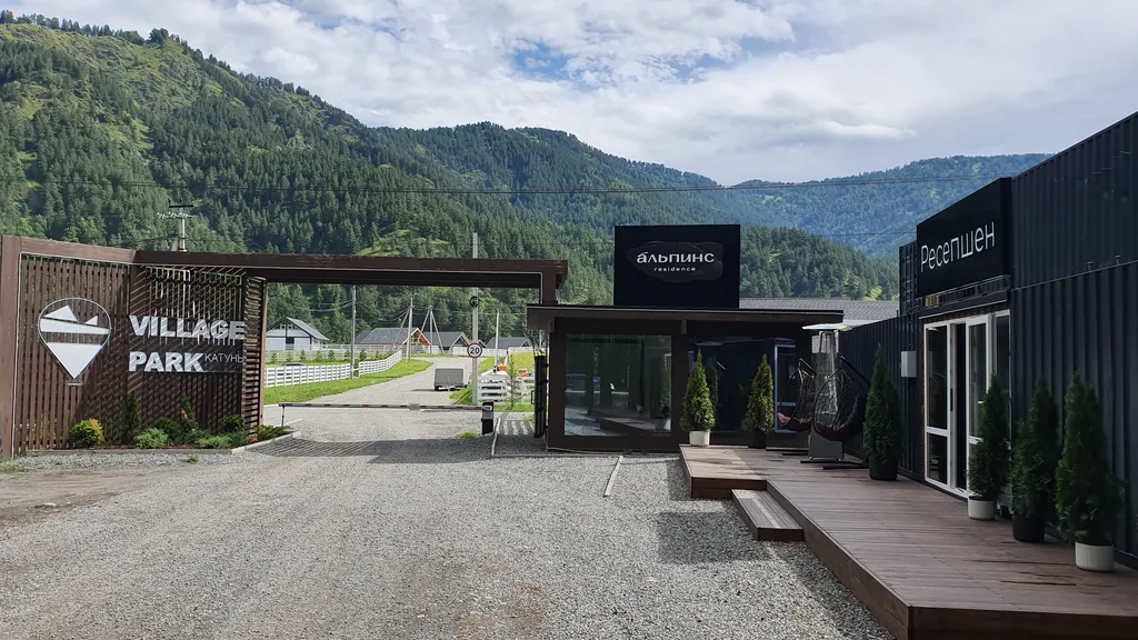 Коттедж на Алтае с великолепным видом на горы