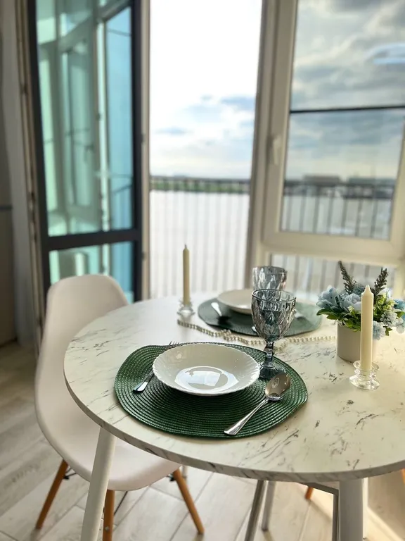 Квартира с видом на Волгу в новом ЖК Атмосфера — аренда посуточно в Астрахань