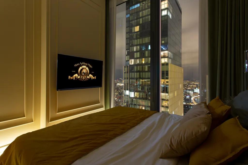 Редкий Пентхаус-формат на 64 этаже, оникс, подсветка, панорамные окна