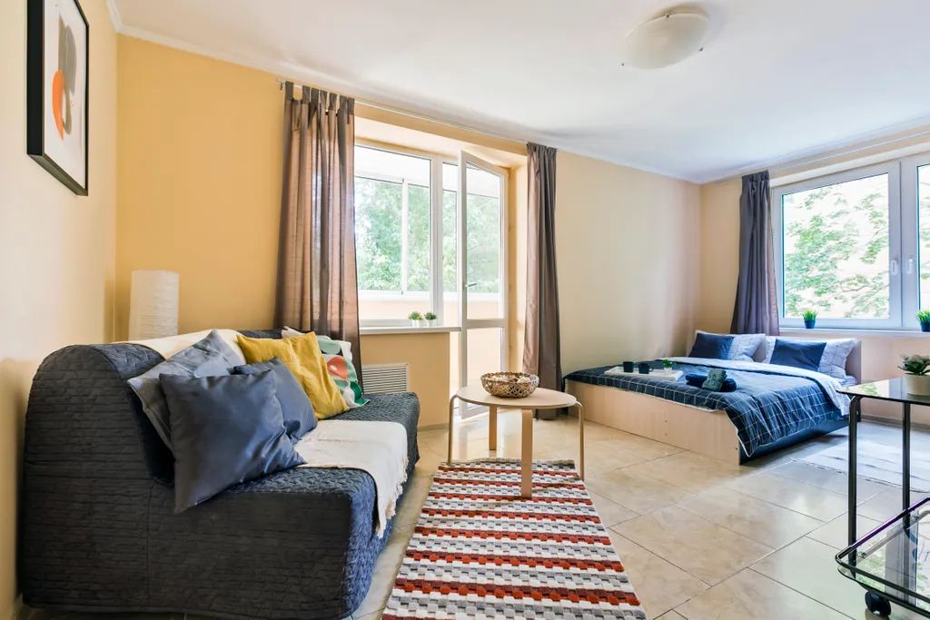 Квартира Квартира 2-room apartment 2 min walk from food mall Depo with parking — Москва