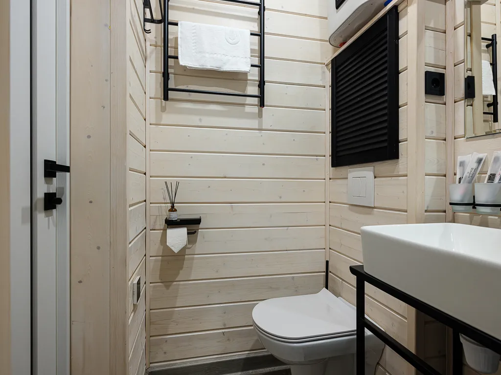 Уютный дом Шишкин Плейс в лесу с чаном и баней