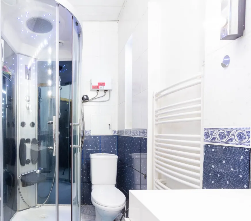 Атмосферная двухуровневая квартира с сауной