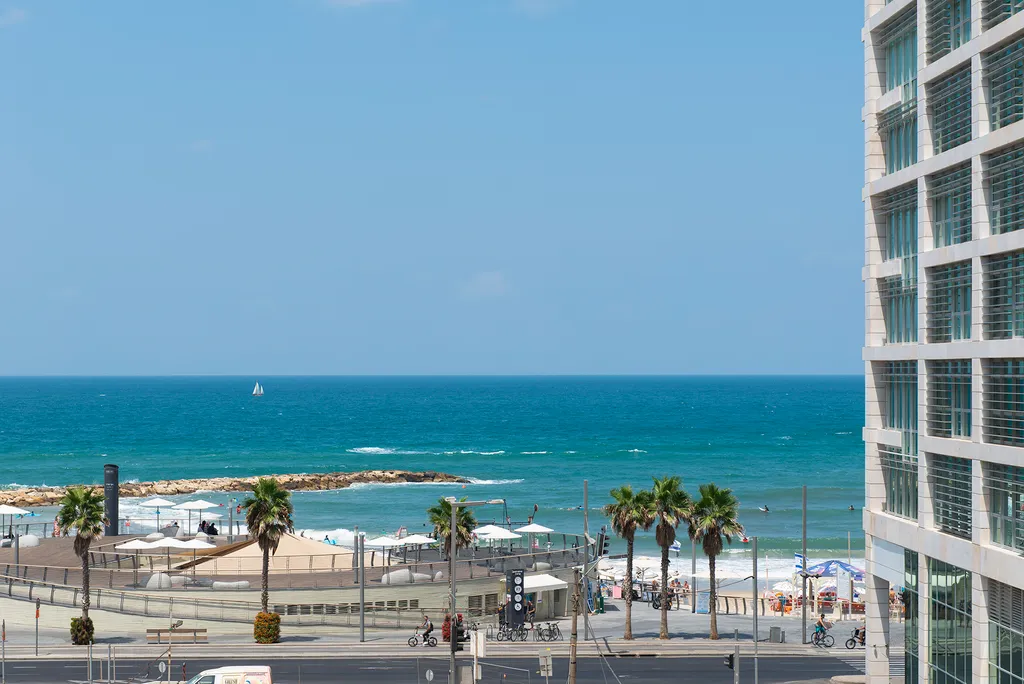 Апартамент у центрального пляжа