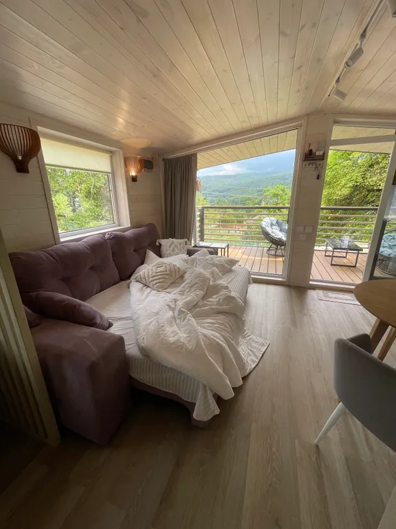 Коттедж Дом Шалфей с видом на горы — Мезмай