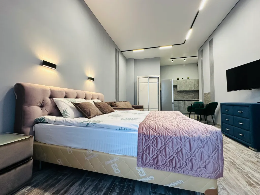 Квартира с евроремонтом в стиле лофт