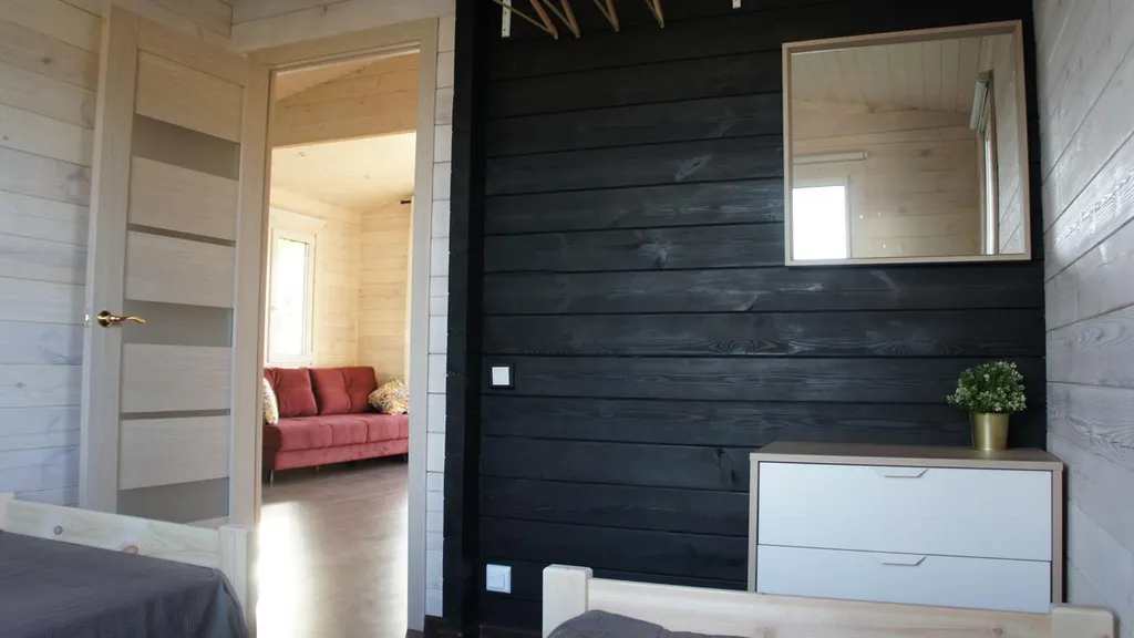 Эко домик в саду