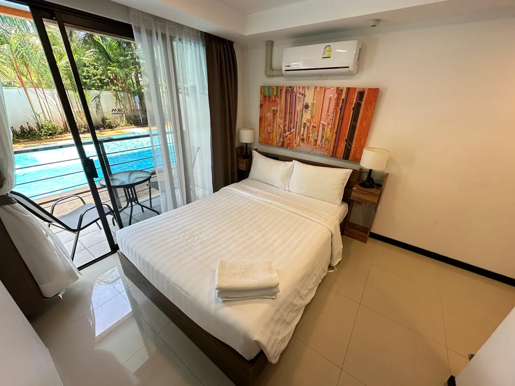 Уютная 1-спальная квартира со своим выходом к бассейну