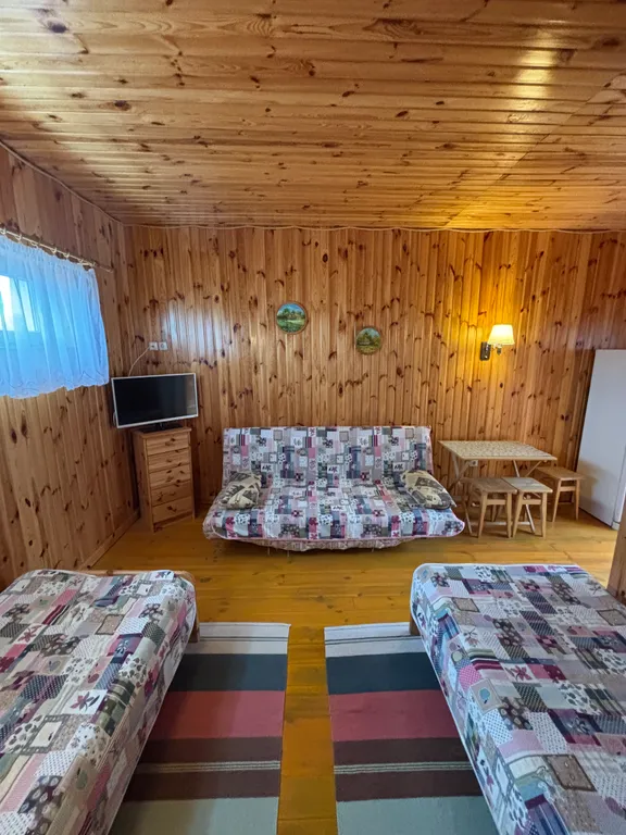 Номер со своей террасой в 150-ти метрах от моря и печаного пляжа