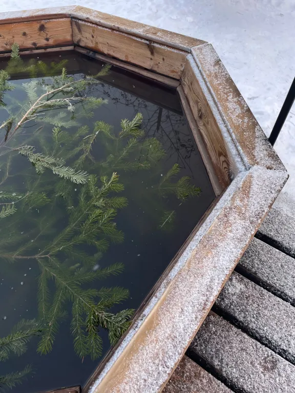 Уютный домик с чаном