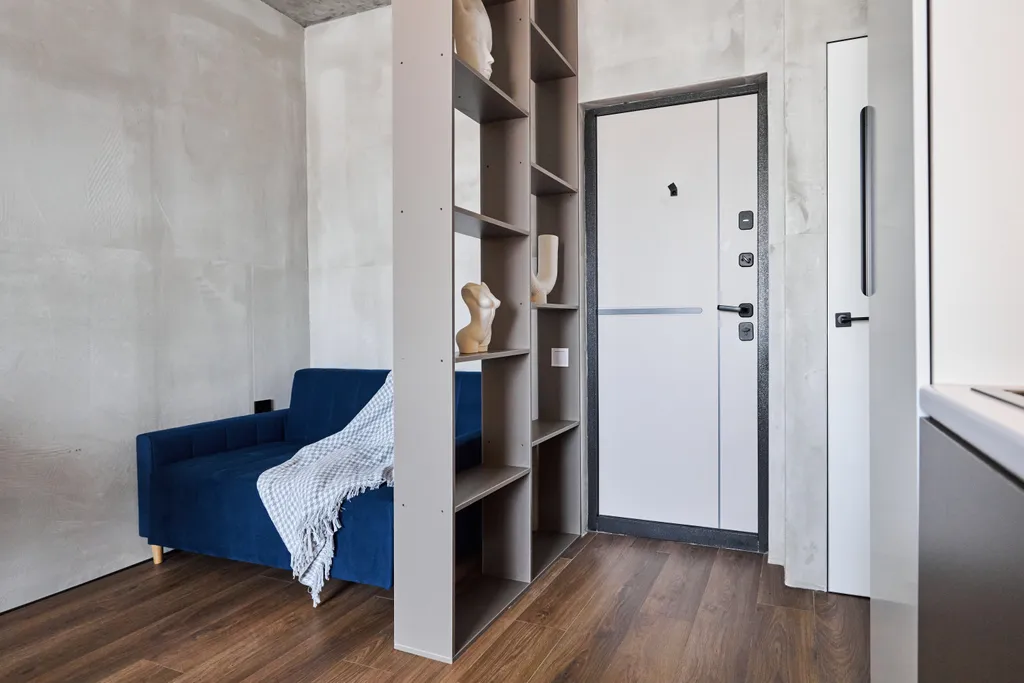 Уютная студия, в стиле лофт