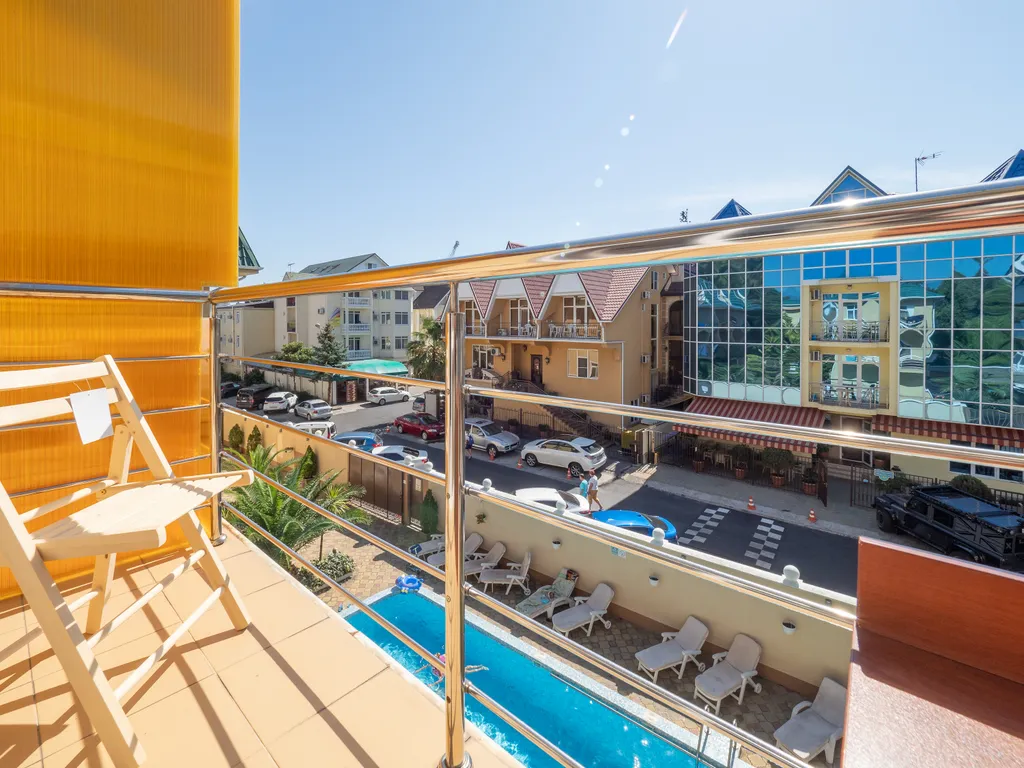 Квартира Квартира Студия у моря с теплым бассейном — Сириус