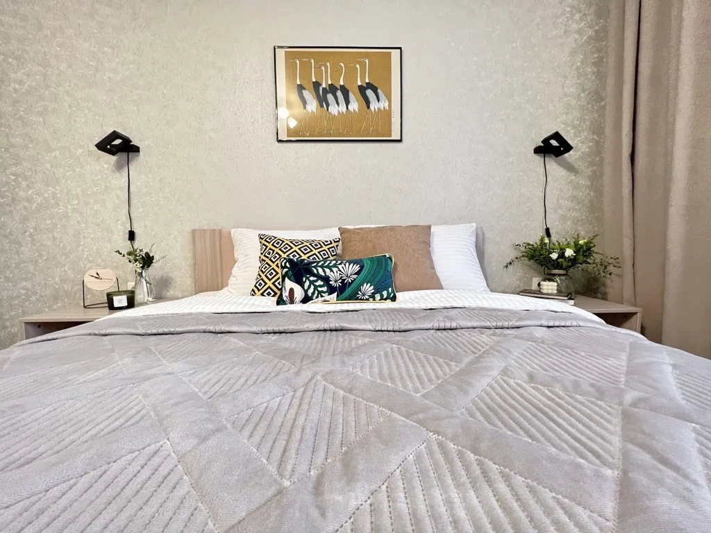 Квартира Квартира Sunny house 2шка студия с качелями на панорамной лоджии — Новосибирск