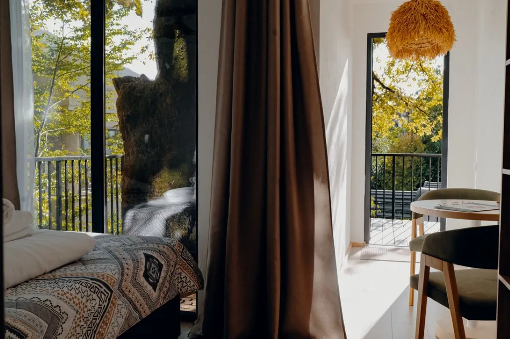 Горный лаунж с видовой террасой