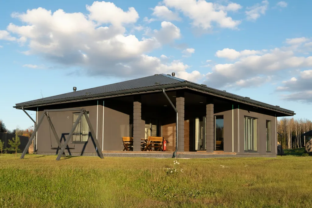 Вилла с сауной с панорамным видом на Финский залив