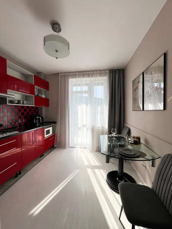 Квартира Уютная 1-комнатная квартира в ЖК Комфорт-класса, 10 минут до центра — Калининград