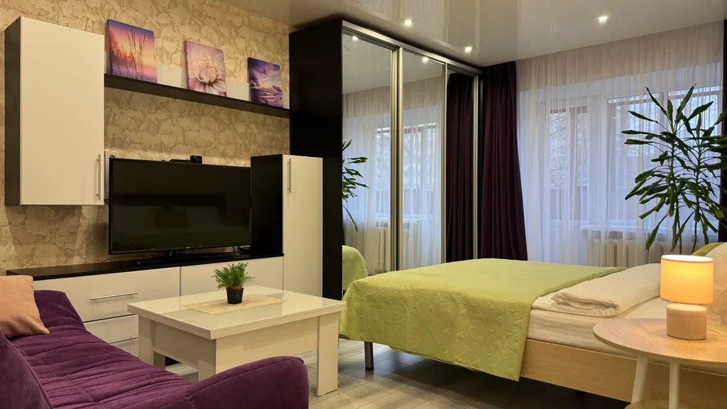 1-комнатные Апартаменты в Центре с балконом | GoodNight Aparts