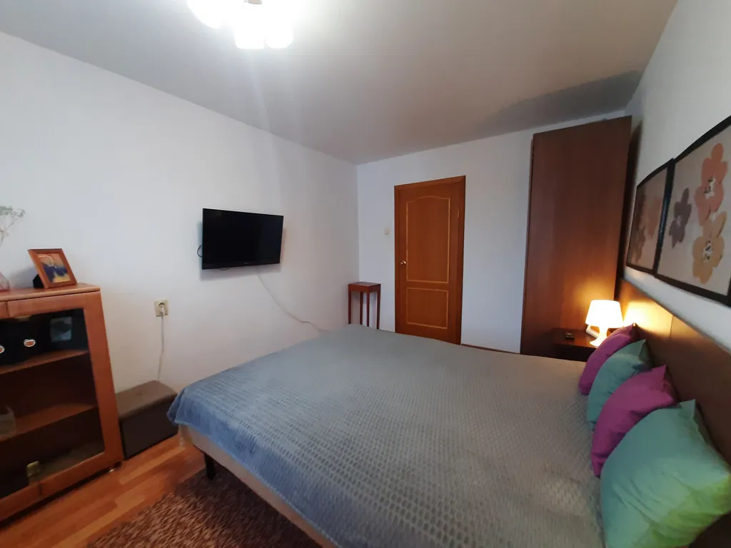 Большая квартира c красивым видом на город