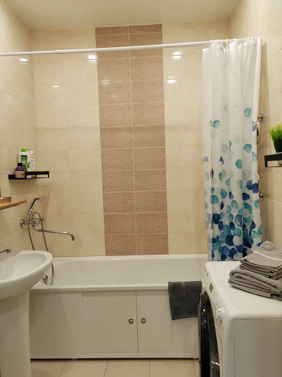 Панорамная квартира на верхнем этаже с видом на город