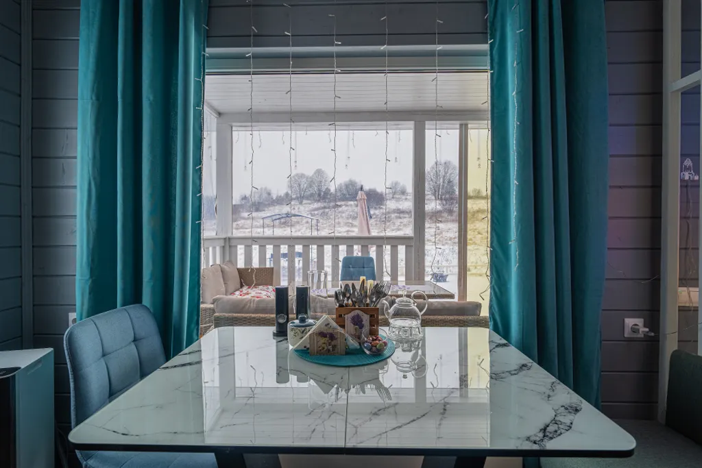 Современный дом с банным чаном "Lavanda House"  в Карелии