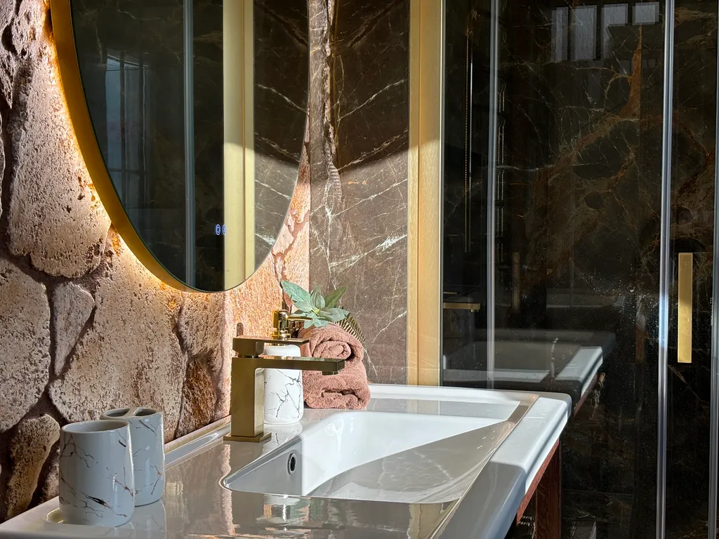 Шале Tech с подогреваемым бассейном и 4 спальнями